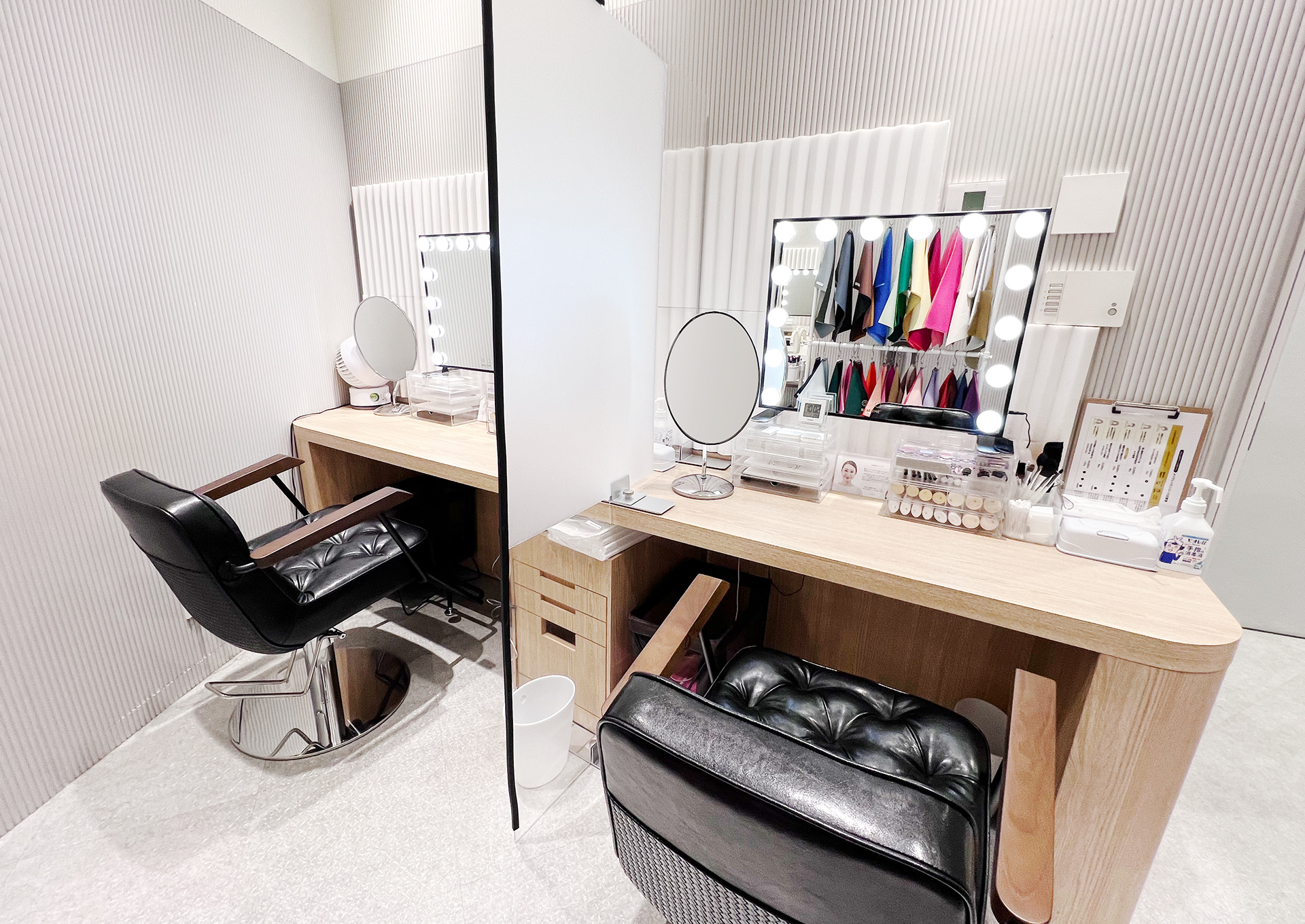 メイクレッスン施術ルーム