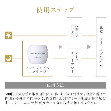 クレンジング マッサージ 方法 セール